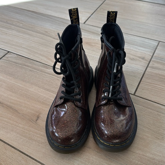 Dr. Martens Other - Little kids dr. Martins burgundy glitter size 2
